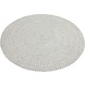 Rund Teppich In & Outdoor - Trenzado Weiß/grau Rund Teppich In & Outdoor - Trenzado Weiß/grau
