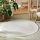 Rund Teppich In & Outdoor - Trenzado Weiß/grau Rund Teppich In & Outdoor - Trenzado Weiß/grau