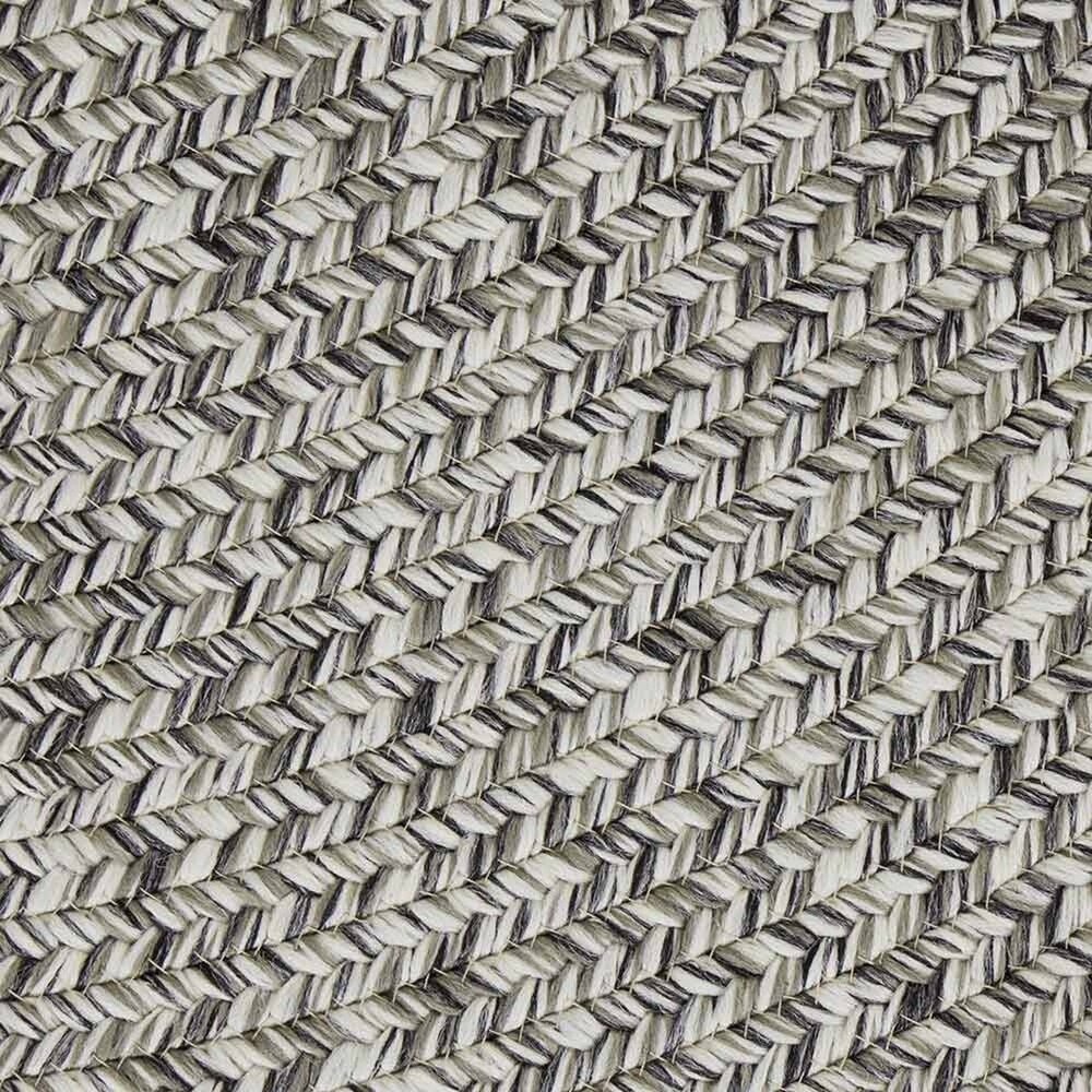 Rund Teppich In & Outdoor - Trenzado Grau Melange Rund Teppich In & Outdoor - Trenzado Grau Melange