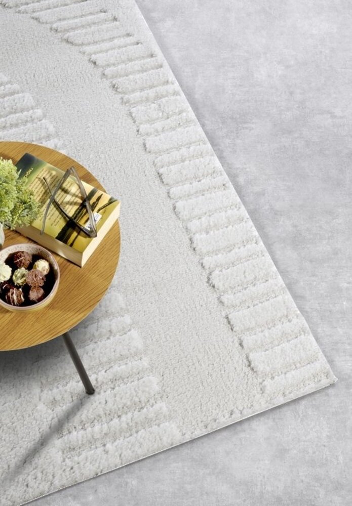 Japandi-Teppich - Galerie Bartoux Creme Japandi-Teppich - Galerie Bartoux Creme