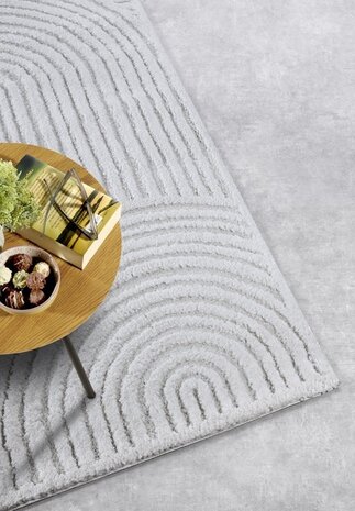 Japandi-Teppich - Galerie Chappe Creme Japandi-Teppich - Galerie Chappe Creme