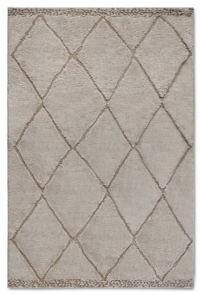 Skandinavischer Teppich - Galerie Perrotin Beige Skandinavischer Teppich - Galerie Perrotin Beige