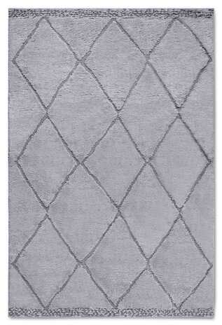 Skandinavischer Teppich - Galerie Perrotin Grau Skandinavischer Teppich - Galerie Perrotin Grau