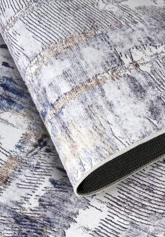 Abstrakter Teppich - Imagination Malard Blau/multicolour