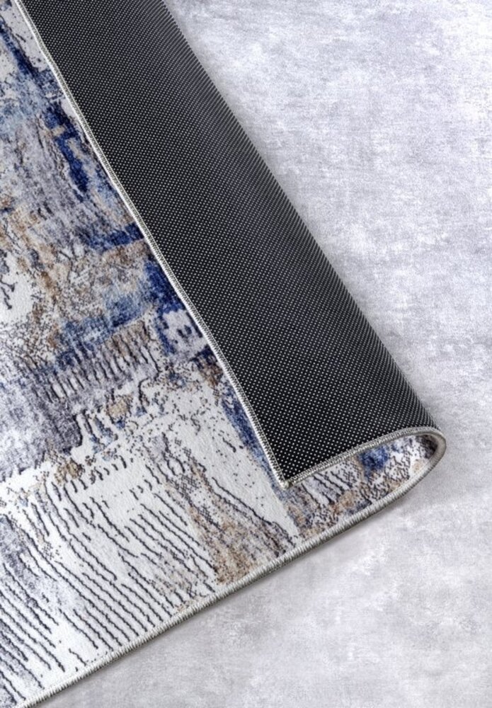 Abstrakter Teppich - Imagination Malard Blau/multicolour