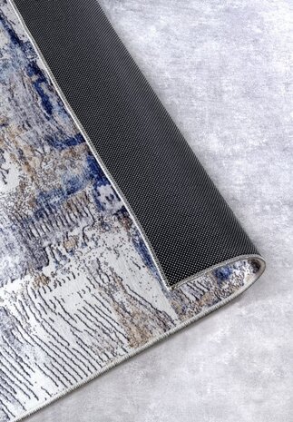 Abstrakter Teppich - Imagination Malard Blau/multicolour