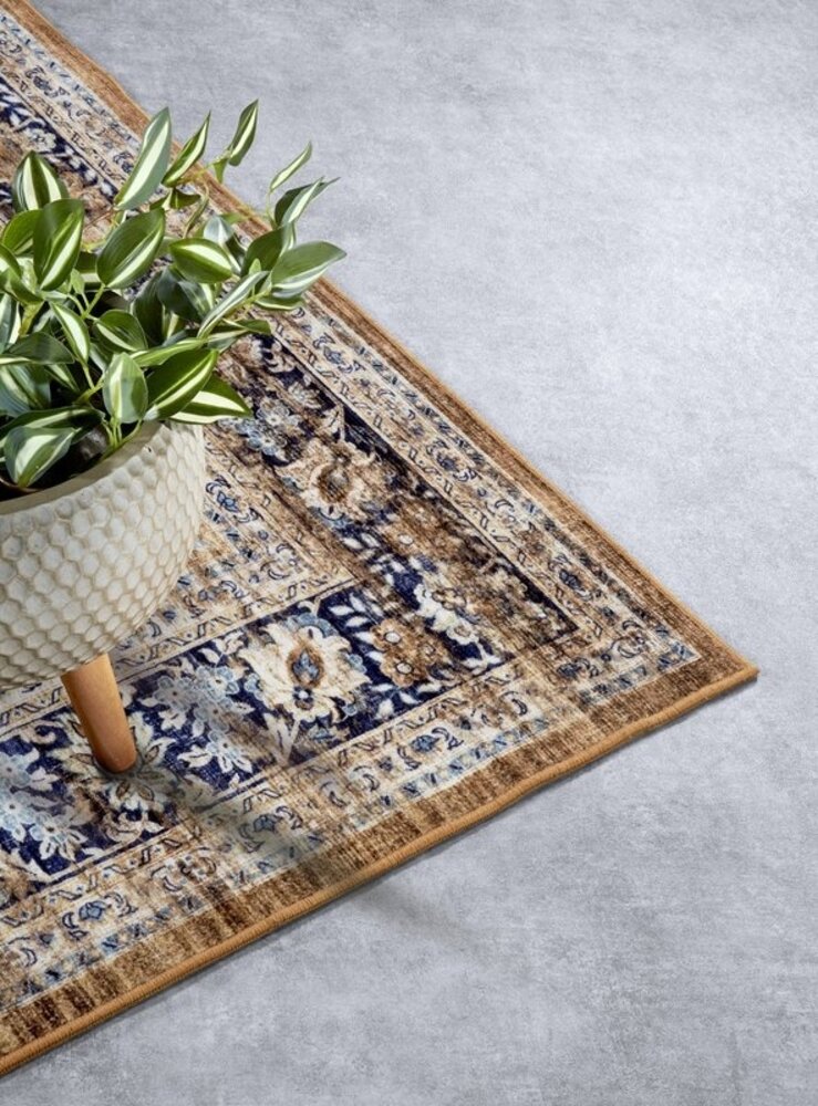 Vintage Teppich - Asya Kupfer/Blau Vintage Teppich - Asya Kupfer/Blau