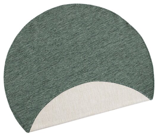 Rund Wendeteppich In & Outdoor - Miami Grün Rund Wendeteppich In & Outdoor - Miami Grün