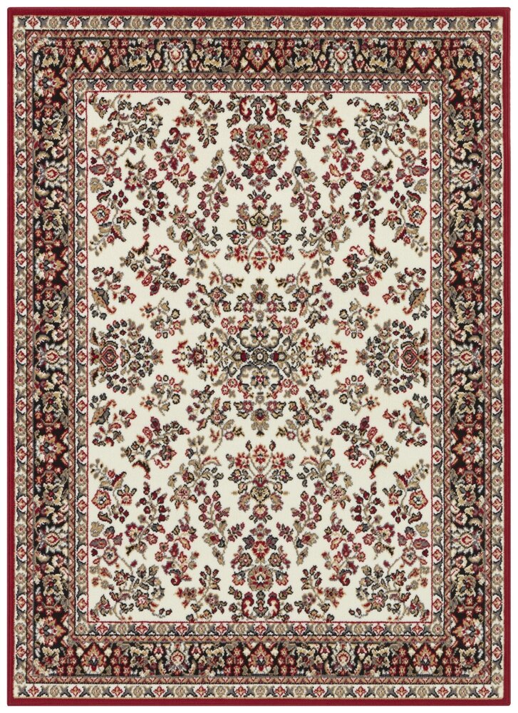 Klassischer Teppich - Oriental Rot / Creme Klassischer Teppich - Oriental Rot / Creme