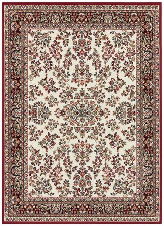 Klassischer Teppich - Oriental Rot / Creme Klassischer Teppich - Oriental Rot / Creme