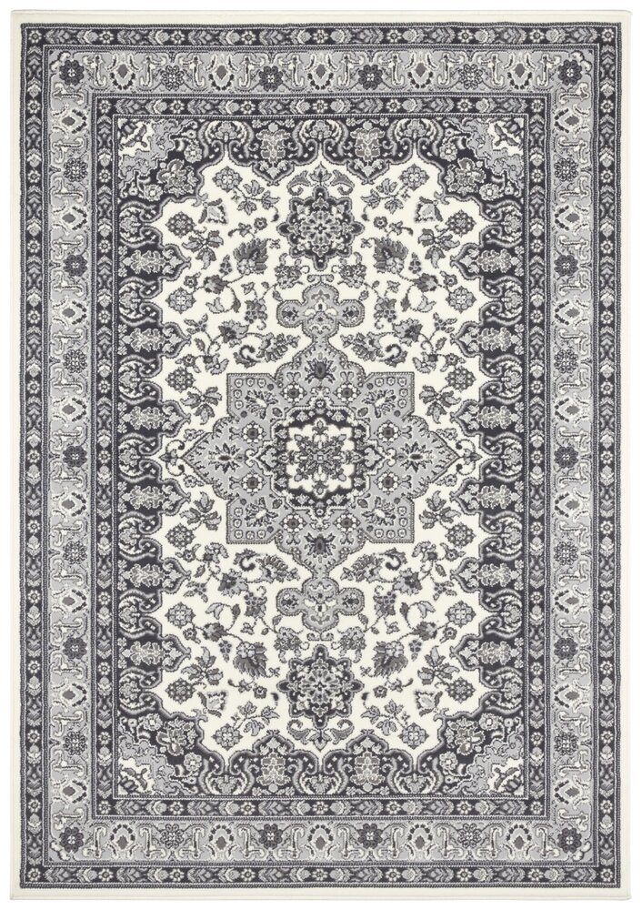 Klassischer Teppich - Parun Creme/grau Klassischer Teppich - Parun Creme/grau