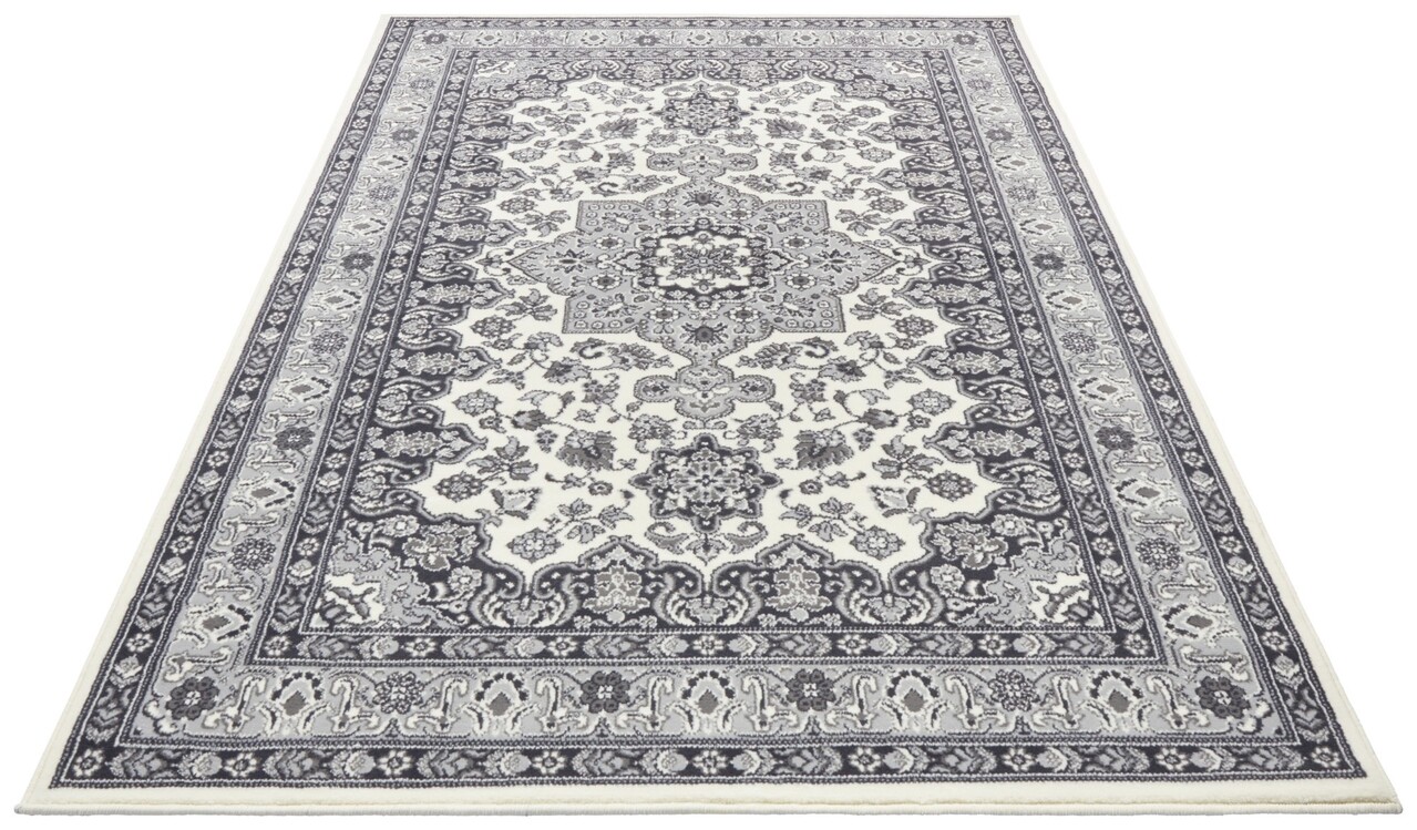 Klassischer Teppich - Parun Creme/grau Klassischer Teppich - Parun Creme/grau