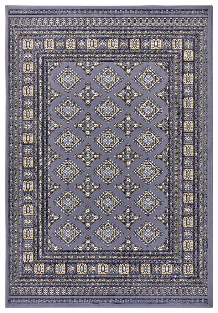 Klassischer Teppich - Kurzflor - Buchara - Mirkan Grau