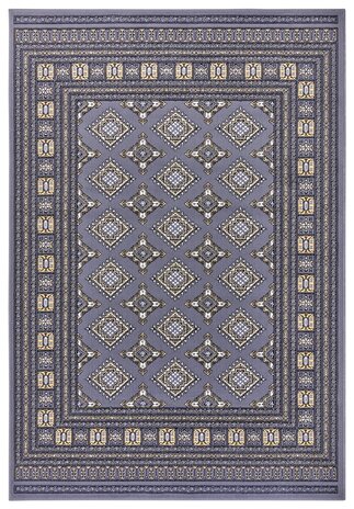 Klassischer Teppich - Kurzflor - Buchara - Mirkan Grau