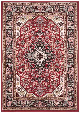 Klassischer Teppich - Kurzflor - Isfahan - Rot Klassischer Teppich - Kurzflor - Isfahan - Rot