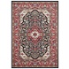 Klassischer Teppich - Kurzflor - Isfahan - Marineblau Klassischer Teppich - Kurzflor - Isfahan - Marineblau