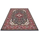 Klassischer Teppich - Kurzflor - Isfahan - Marineblau Klassischer Teppich - Kurzflor - Isfahan - Marineblau