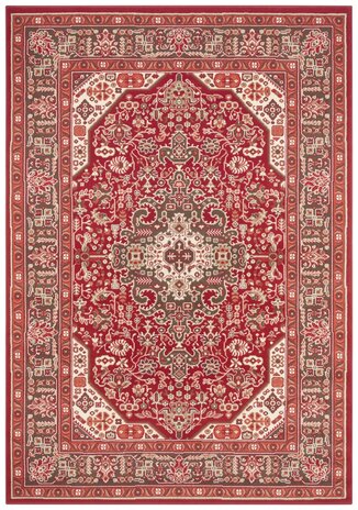 Klassischer Teppich - Kurzflor - Isfahan - Rot Klassischer Teppich - Kurzflor - Isfahan - Rot