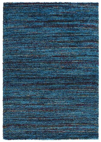 Hochflorteppich - Nomadic Chic Blau/multi Hochflorteppich - Nomadic Chic Blau/multi