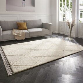 Hochflorteppich - Norwalk Scandi - Creme Hochflorteppich - Norwalk Scandi - Creme