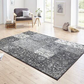 Teppich Patchwork - Kirie Grau Teppich Patchwork - Kirie Grau