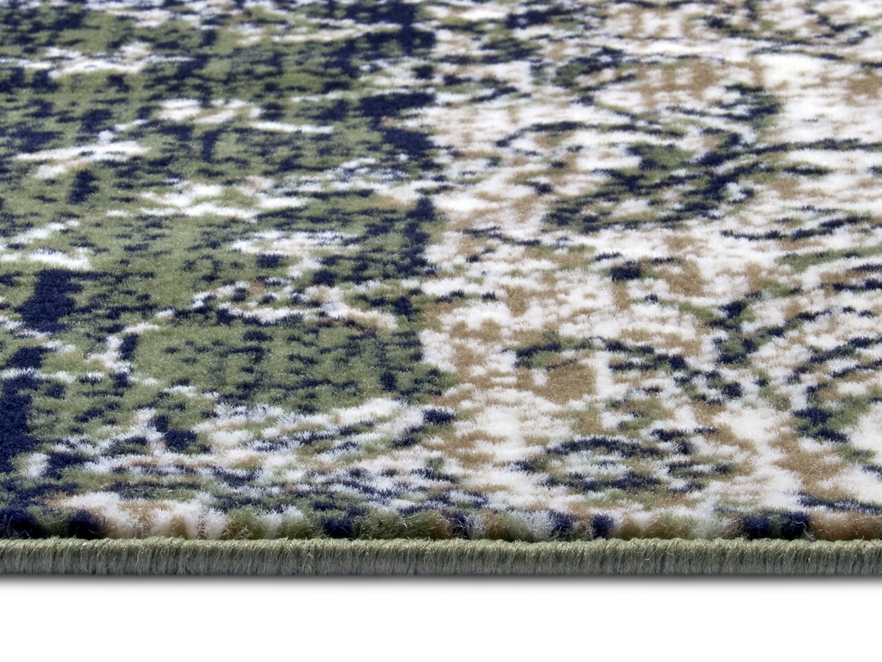 Teppich Patchwork - Kirie Grün Teppich Patchwork - Kirie Grün