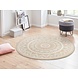 Rund Kurzflor - Valencia - Creme Rund Kurzflor - Valencia - Creme