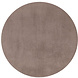 Rund waschbarer Teppich - Malaga Taupe Rund waschbarer Teppich - Malaga Taupe