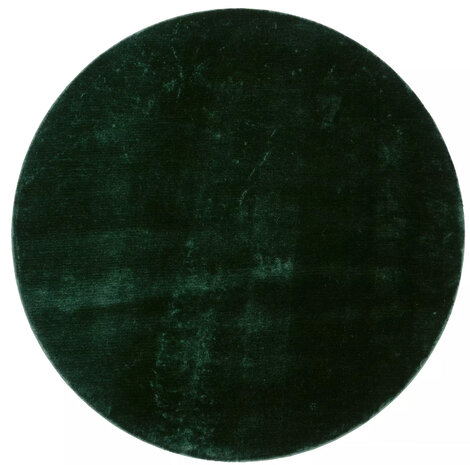Rund waschbarer Teppich - Malaga Grün Rund waschbarer Teppich - Malaga Grün