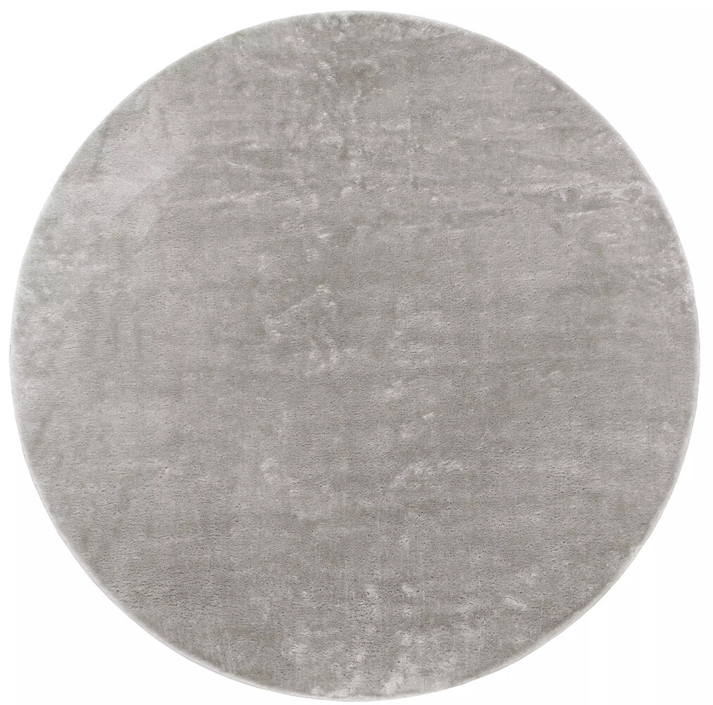 Rund waschbarer Teppich - Malaga Grau