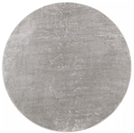 Rund waschbarer Teppich - Malaga Grau
