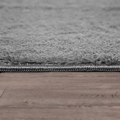 Rund waschbarer Teppich - Malaga Grau