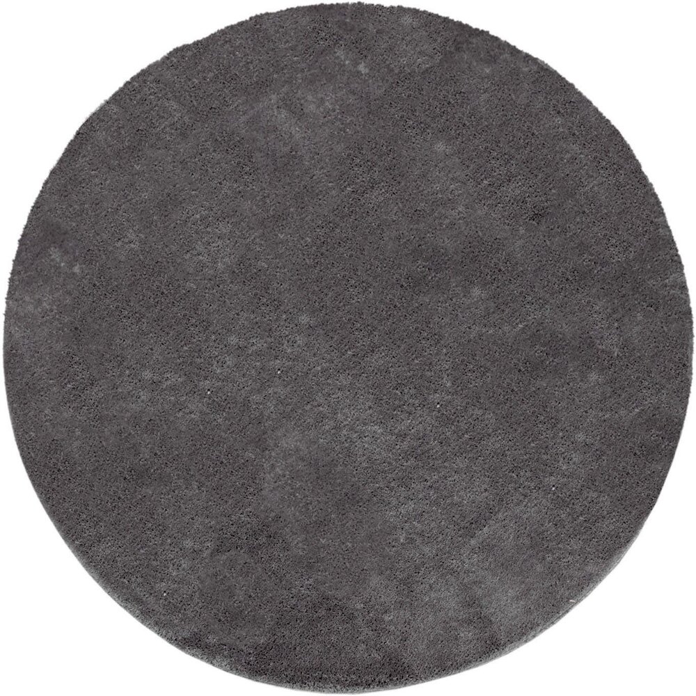 Rund waschbarer Teppich - Malaga Anthrazit Rund waschbarer Teppich - Malaga Anthrazit