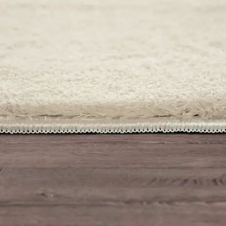 Rund waschbarer Teppich - Malaga Creme