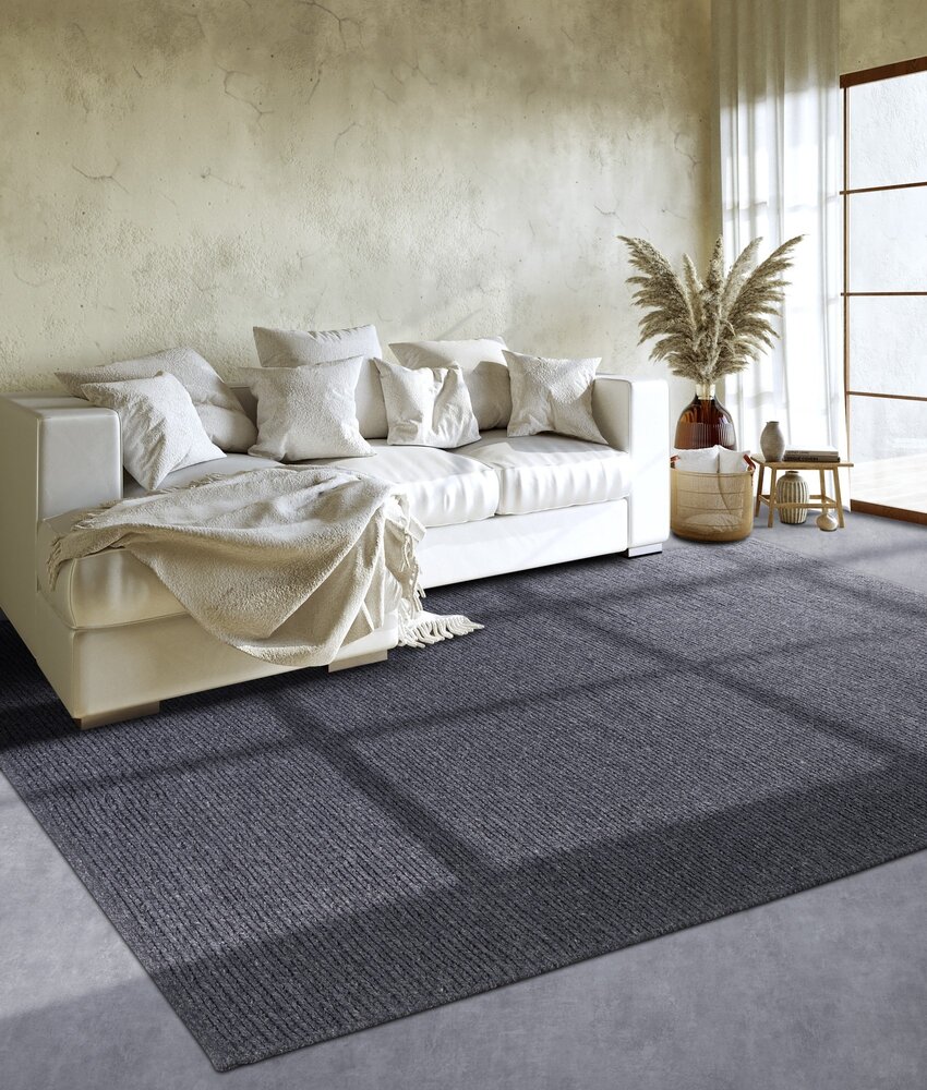 Wollteppich - Francois Anthrazit Wollteppich - Francois Anthrazit