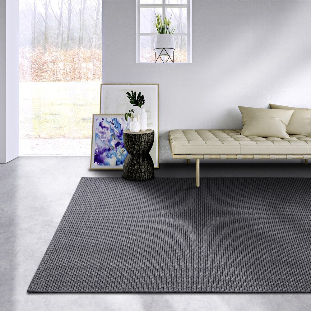 Villeroy & Boch Wollteppich - Charles - Natur - Grau / Beige Villeroy & Boch Wollteppich - Charles - Natur - Grau / Beige