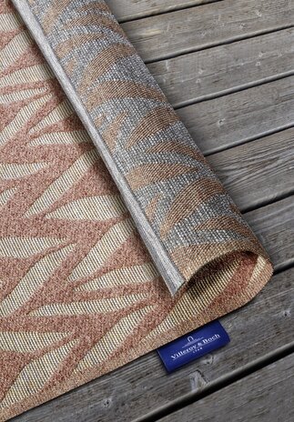 Villeroy & Boch Teppich für In & Outdoor - Georgette Natural - Kupfer Villeroy & Boch Teppich für In & Outdoor - Georgette Natural - Kupfer
