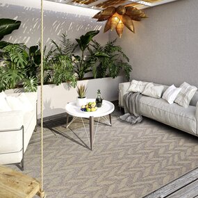Villeroy & Boch Teppich In & Outdoor - Georgette Natur - Beige Villeroy & Boch Teppich In & Outdoor - Georgette Natur - Beige