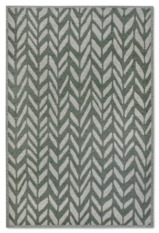 Villeroy & Boch Teppich für In & Outdoor - Georgette Natur - Jungle Grün