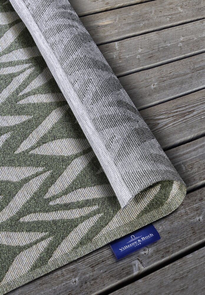 Villeroy & Boch Teppich für In & Outdoor - Georgette Natur - Jungle Grün