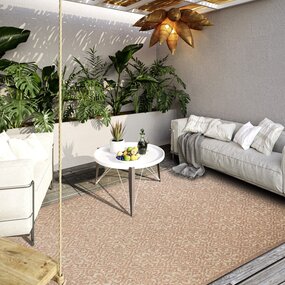 Villeroy & Boch Teppich In & Outdoor -Julie Natural - Kupfer Villeroy & Boch Teppich In & Outdoor -Julie Natural - Kupfer