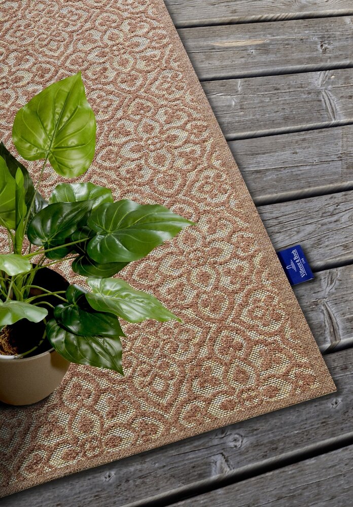 Villeroy & Boch Teppich In & Outdoor -Julie Natural - Kupfer