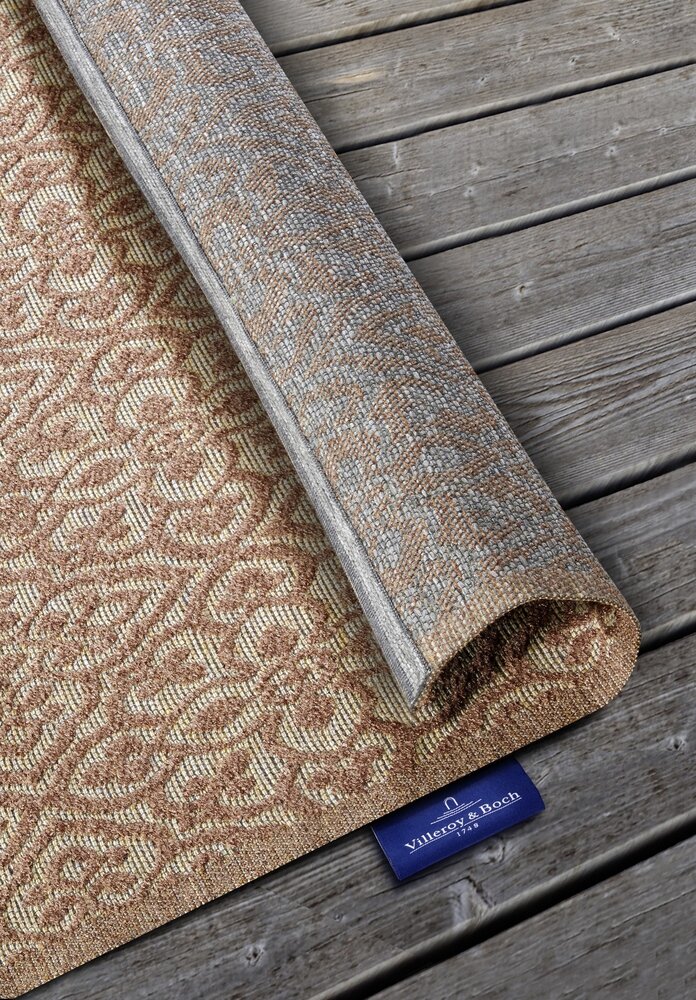Villeroy & Boch Teppich In & Outdoor -Julie Natural - Kupfer