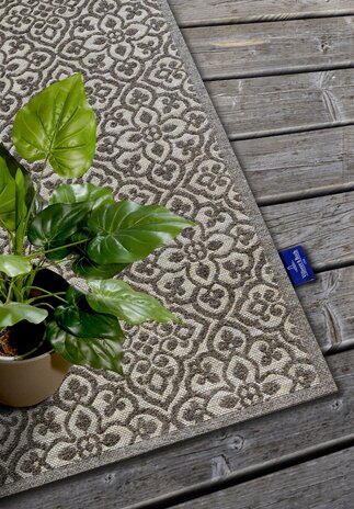 Villeroy & Boch Teppich In & Outdoor - Julie Natural - Braun / Beige