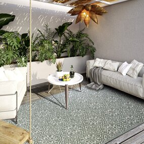 Villeroy & BochTeppiche für In & Outdoor - Julie - Grün Villeroy & BochTeppiche für In & Outdoor - Julie - Grün
