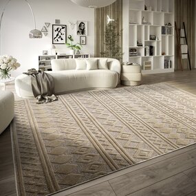 Villeroy & Boch Kurzflor - Catherine Natural - Grau/Beige Villeroy & Boch Kurzflor - Catherine Natural - Grau/Beige