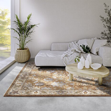 Villeroy & Boch Kurzflor mit Orientalen Motiven - Egon - Kupfer / Multi Villeroy & Boch Kurzflor mit Orientalen Motiven - Egon - Kupfer / Multi