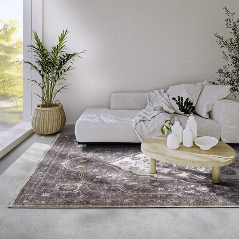 Villeroy & Boch Klassischer Kurzflor - Renata - Blau / Multi Villeroy & Boch Klassischer Kurzflor - Renata - Blau / Multi