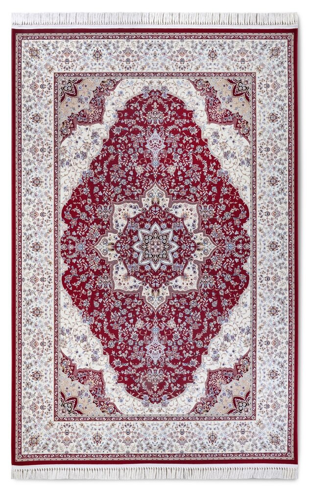 Villeroy & Boch Klassischer Kurzflor - Etienne - Rot / Creme Villeroy & Boch Klassischer Kurzflor - Etienne - Rot / Creme