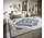 Villeroy & Boch Klassischer Kurzflor - Etienne - Hellblau / Creme